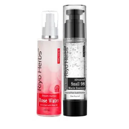 Riyo Herbs Snail Mucin Essence 50ml & Rose Water 200ml-26