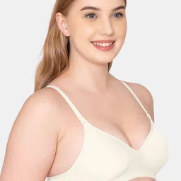 KOMLI Pack Of 3 Half Coverage Lightly Padded Everyday Bra With All Day Comfort image 2
