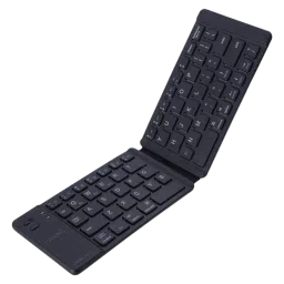 Croma Bluetooth 3.0 Foldable Keyboard for Android, Windows Tablets & iPads (Lightweight, Black)-picture-36
