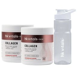 HealthKart HK Vitals Skin Radiance Collagen 200 g Watermelon - Pack of 2 with free Shaker-20