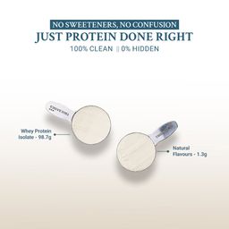 TrueBasics Clean Whey Protein (Isolate),  2.2 lb  Vanilla  image 3