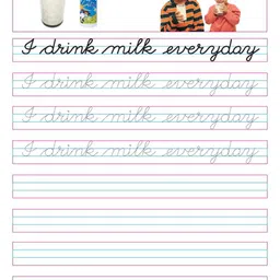 Dreamland Kids Cursive Writing Book image 5