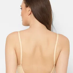 Floret Beige Set Of 2 Lightly Padded Non Wired Bra image 3