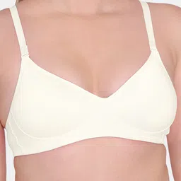 KOMLI Pack Of 3 Half Coverage Lightly Padded Everyday Bra With All Day Comfort image 5