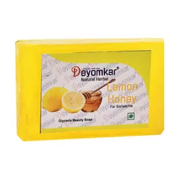 deyomkar Herbal Charcoal Peel of Mask with Sandal Wood Soap & Lemon Honey Soap image 4