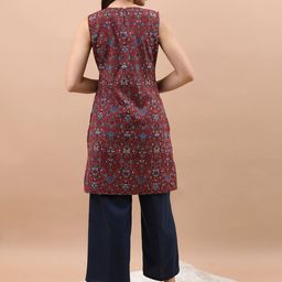 Vishudh Ethnic Motifs Printed Kurta With Palazzos image 5