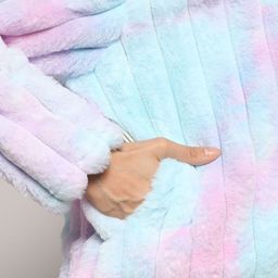 Campus Sutra Self Design Windcheater Open Front Jacket image 5