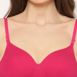 Floret Set Of 2 Magenta Lightly Padded Bra image 2