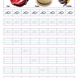Dreamland Kids Cursive Writing Book (Small Letters) Part B Early Learning Book image 2