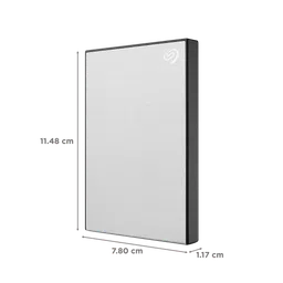 SEAGATE One Touch 2TB USB 3.0 Hard Disk Drive (Password Activated Hardware Encryption, STKY2000401, Silver) image 2