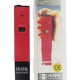 SBT Instruments Digital pH Meter, Pocket-Sized Water Tester, Red pack of 1 image 1