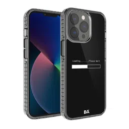 DailyObjects Black Loading Dialog Stride Printed IPhone13 Pro Back Case-79