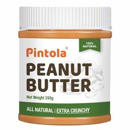 Pintola All Natural Peanut Butter,  0.350 kg  Extra Crunchy -image-91