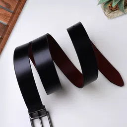 Elite Crafts Men Black Leather Formal Belt-image-33