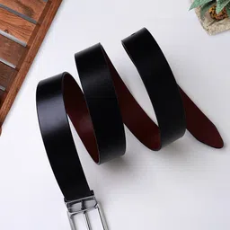 Elite Crafts Men Black Leather Formal Belt-image-70