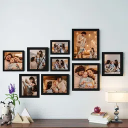 Art Street Black 9-Pieces Wall Photo Frames-35