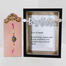 Art Street Rakhi With Photo Frame-image-23