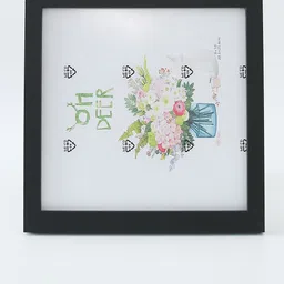 Kuber Industries Black MDF Table Photo Frames-67