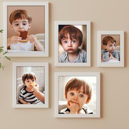 Art Street White 5 Pieces Individual Photo Frames-image-38