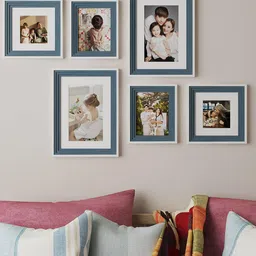 Art Street Blue 6 Pieces Gusto Wall Photo Frame-image-48