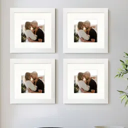 Art Street White 4 Pieces Wooden Wall Photo Frames-23