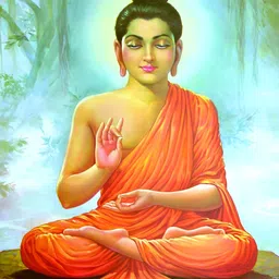 FRIZZY ARTS Black & Yellow Buddha Printed Wooden Wall Art-image-79