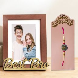 Art Street Rakhi With Photo Frame-image-14