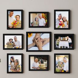 Art Street Black 9-Pieces Wall Photo Frames-13