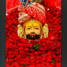 FRIZZY ARTS Red Wood Religious Paintings Wall Art-image-77