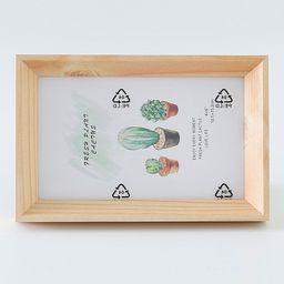 Kuber Industries Cream Rectangle Photo Frames-15