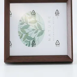 Kuber Industries Brown Rectangle Photo Frames-18