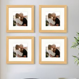 Art Street Beige 4 Pieces Wooden Wall Photo Frames-24