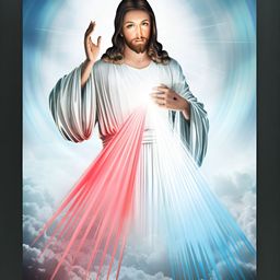 FRIZZY ARTS Black & White Jesus Religious Wooden Wall Art-image-55