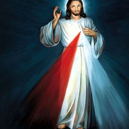 FRIZZY ARTS Black & White Jesus Framed Wooden Wall Art-image-48
