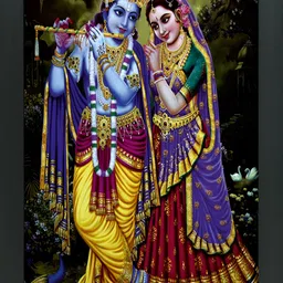 FRIZZY ARTS Yellow & Blue Religious Wooden Wall Photographs-image-38