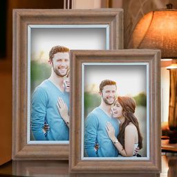 Art Street Brown 2 Pieces Wooden Photo Frames-image-92