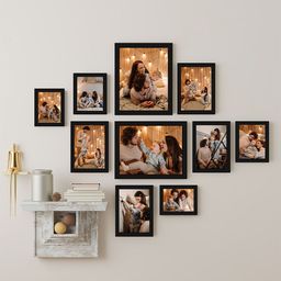 Art Street 10-Pcs Black Wall Photo Frames-31