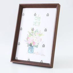 Kuber Industries Brown MDF Table Photo Frames-62