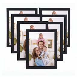 ArtzFolio Black 7 Pieces Wooden Wall Photo Frames-5