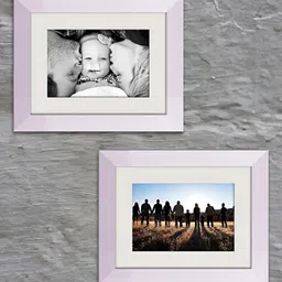 ArtzFolio White 2Pcs Wooden Wall Photo Frames-image-33