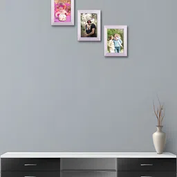 ArtzFolio White 3 Pieces Wooden Wall Photo Frames-image-12