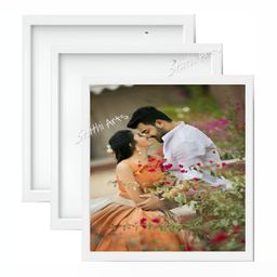 Stuthi Arts White 2 to 4 Pieces Wood Wall Photo Frames-image-47