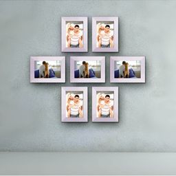 ArtzFolio White 7 Pieces Wooden Wall Photo Frames-image-21