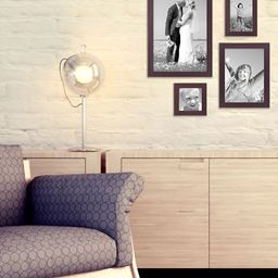 ArtzFolio Brown 4Pcs Wooden Wall Photo Frames-image-90