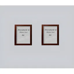Stuthi Arts Brown 2 Pieces Wooden Wall Photo Frames-image-48