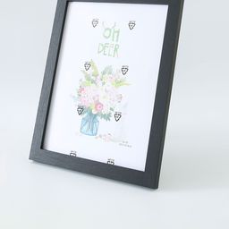 Kuber Industries Black MDF Table Photo Frames image 3