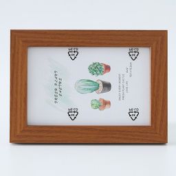 Kuber Industries Brown MDF Table Photo Frames image 3