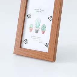 Kuber Industries Brown MDF Table Photo Frames image 4