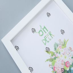 Kuber Industries White Rectangle Photo Frames image 5