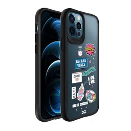 DailyObjects Transparent Printed iPhone 12 Pro Max Back Case image 1